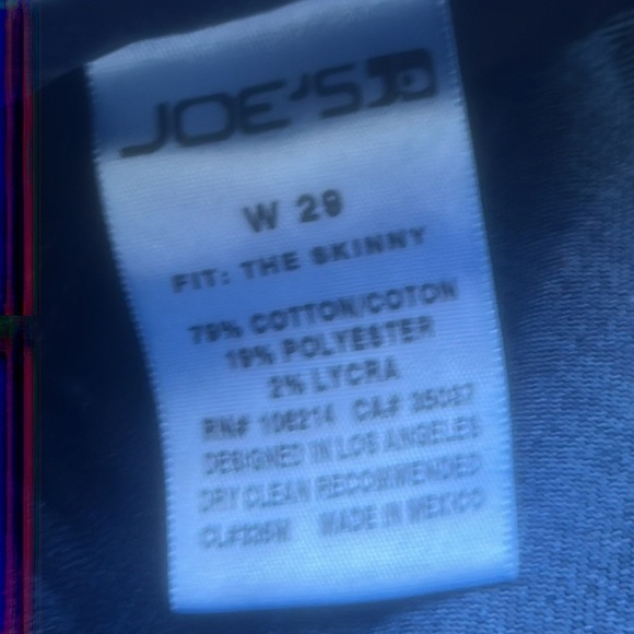 Joes Jeans Trista The Skinny Jeans Women's Size 29 - Picture 5 of 8